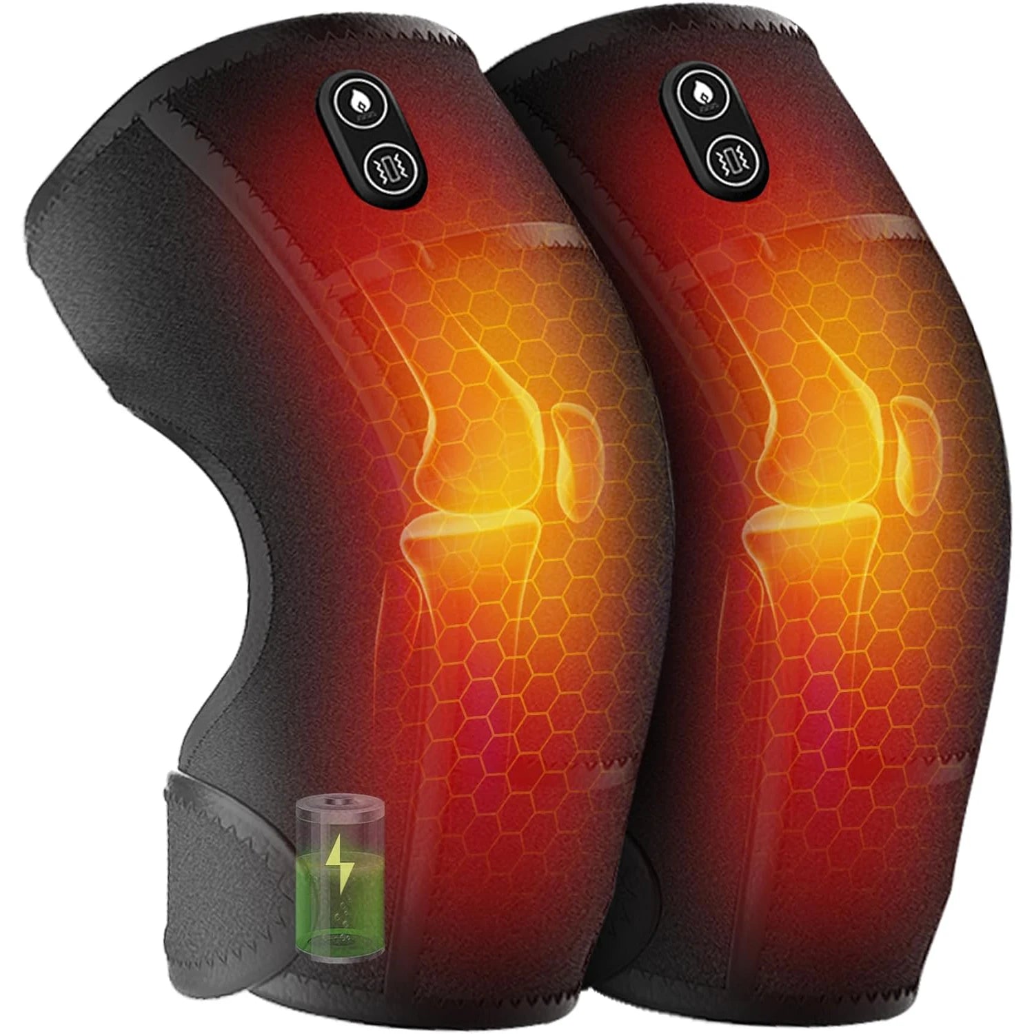 FlexHeat Cordless Knee Massager