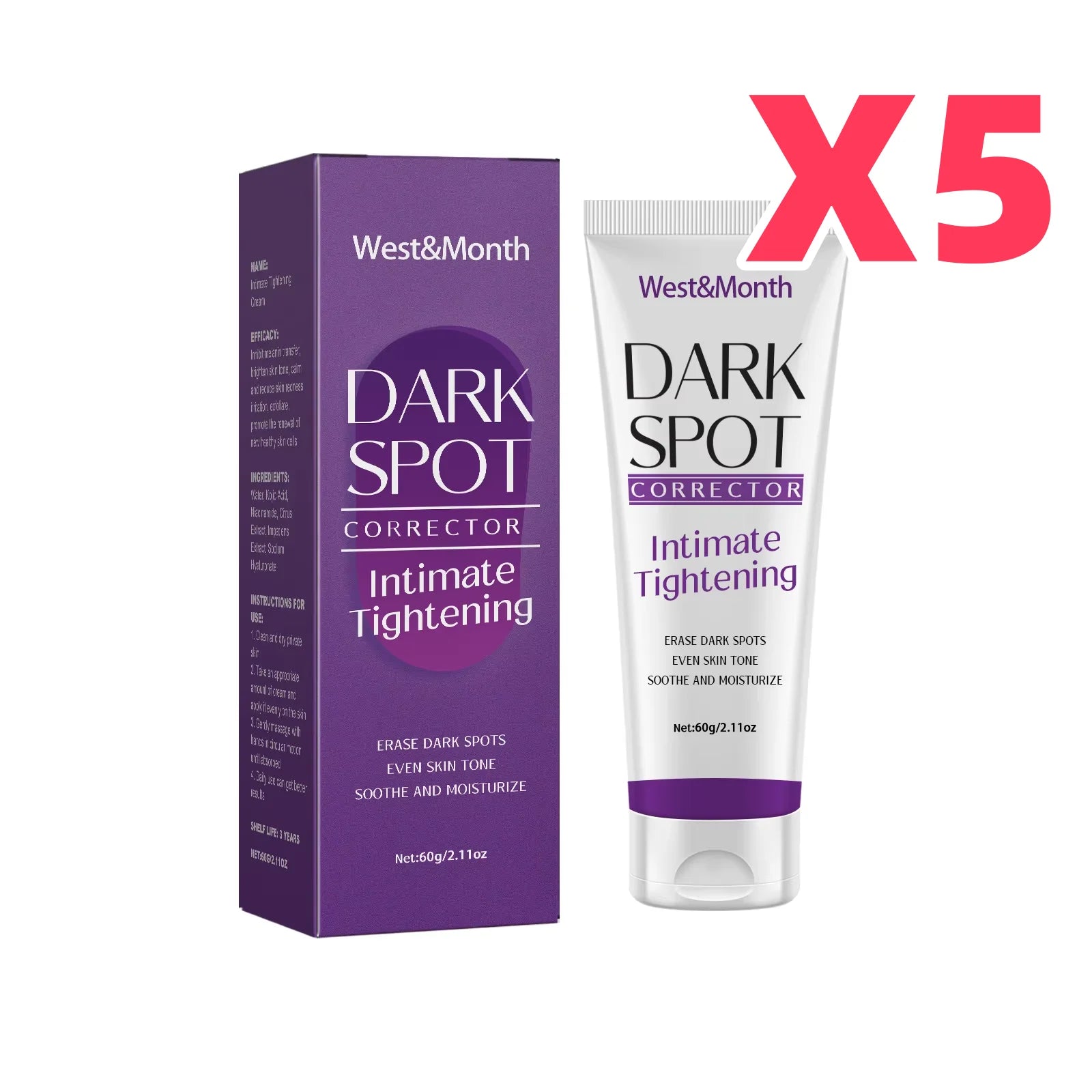 Body Whitening & Dark Spot Remover Lotion 60g